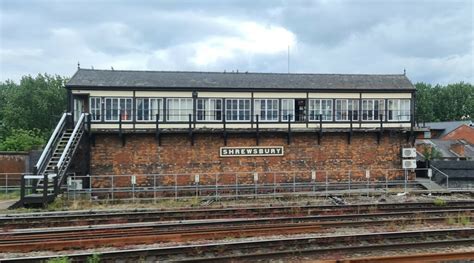 shrewsbury crewe junction signal box|euston to shrewsbury train.